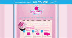 Desktop Screenshot of pinkribbonbakery.ca